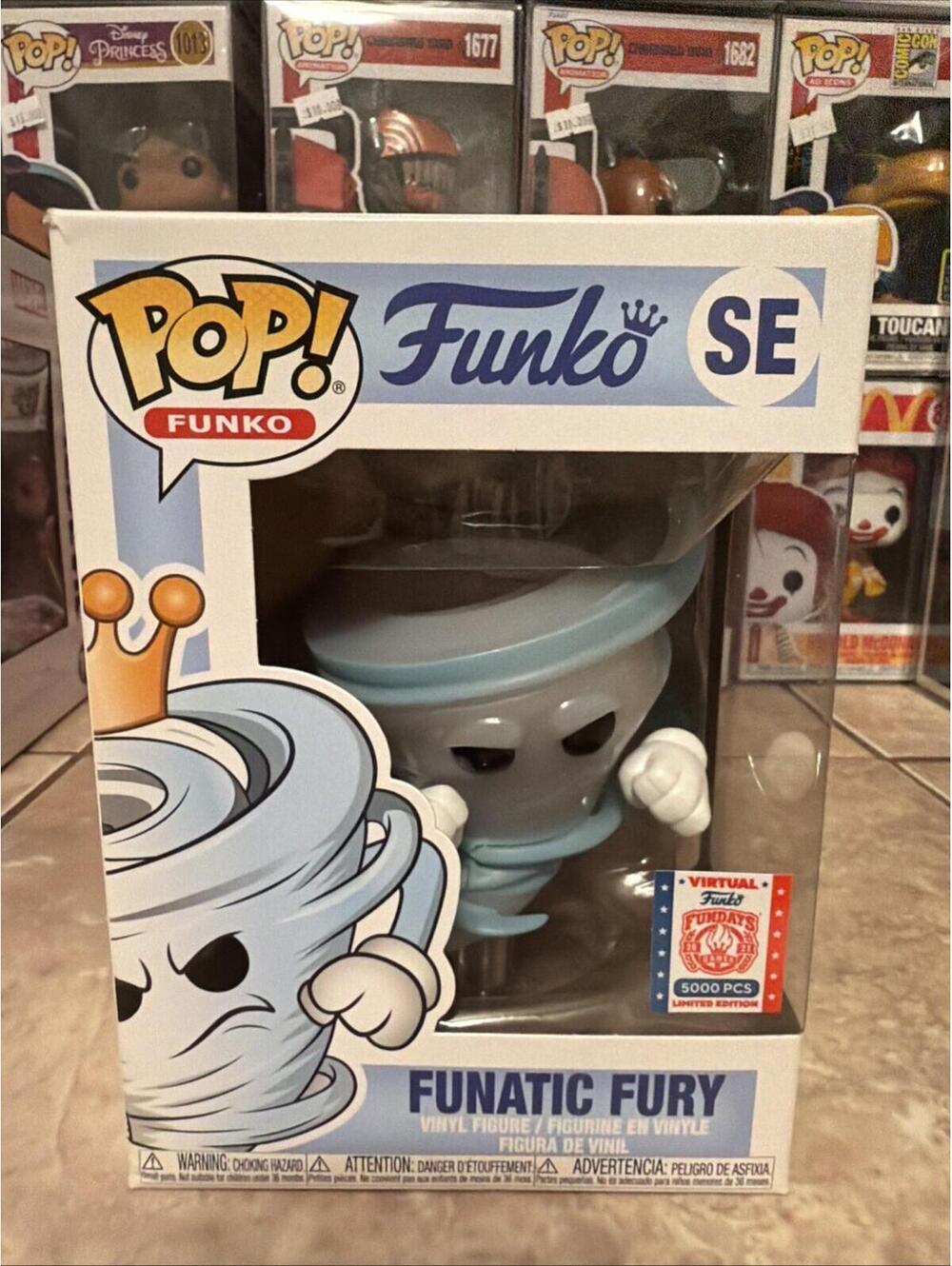 Funko Pop! Vinyl: Funko - Funatic Fury - Funko (Exclusive) w/Protector